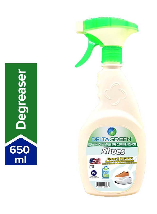 DELTA GREEN Shoes Green Cleaner & Degreaser Light Cyan 650ml